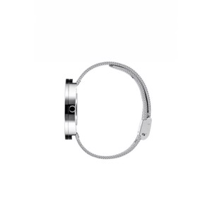 Picto Uhr - senfgelbes Stahlnetzarmband 40 mm - 43354-0820